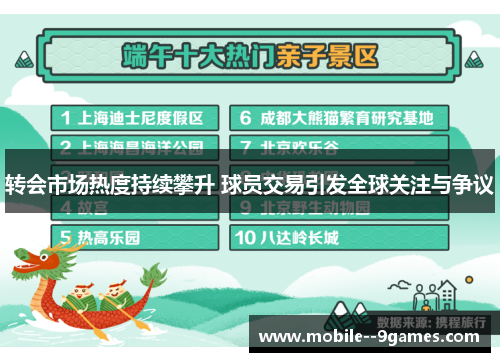 转会市场热度持续攀升 球员交易引发全球关注与争议